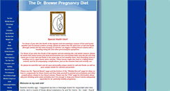 Desktop Screenshot of drbrewerpregnancydiet.com